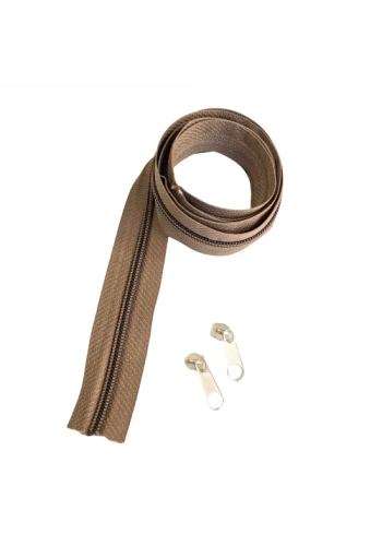 Sütlü Kahve Tip10 Metrelik Fermuar