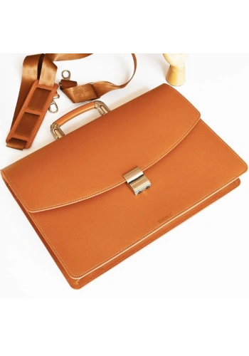 Tabac Evrak Çantası Deri Taba 25213