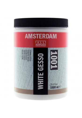 Talens Amsterdam 3001 White Beyaz Gesso 1000 ml.