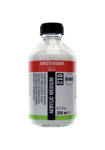 Talens Amsterdam Acrylic Medium Gloss 012 Parlak Akrilik Boya Medyumu 250 ml.