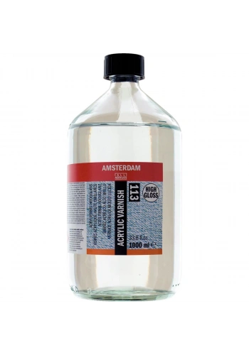 Talens Amsterdam Acrylic Varnish High Glossy 113 Çok Parlak Akrilik Boya Verniği 1000 ml.