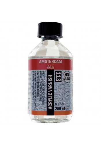 Talens Amsterdam Acrylic Varnish High Glossy 113 Çok Parlak Akrilik Boya Verniği 250 ml.