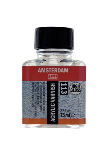 Talens Amsterdam Acrylic Varnish High Glossy 113 Çok Parlak Akrilik Boya Verniği 75 ml.