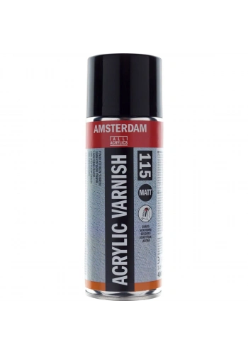 Talens Amsterdam Acrylic Varnish Matt 115 Akrilik Boya Verniği Mat 400 ml. Sprey