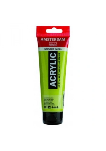 Talens Amsterdam Akrilik Boya 120 ml. 621 Olive Green Light