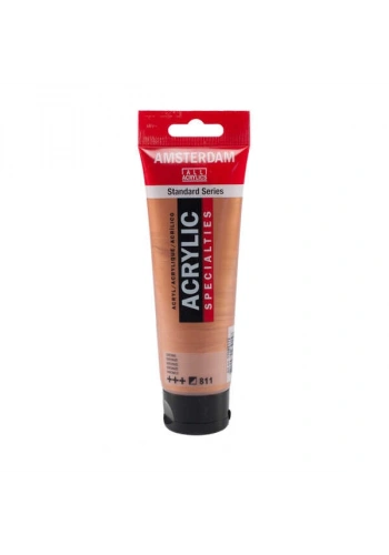 Talens Amsterdam Akrilik Boya 120 ml. 811 Bronze (Metalik)