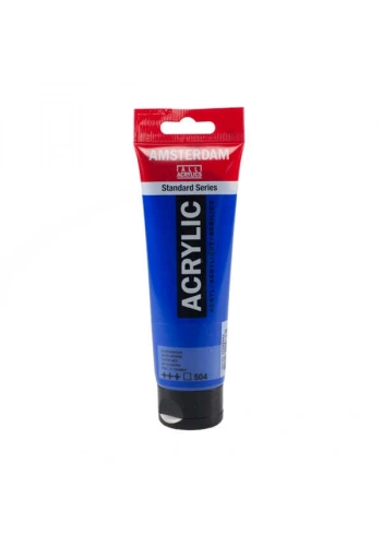 Talens Amsterdam Akrilik Boya 120 ml. 504 Ultramarine