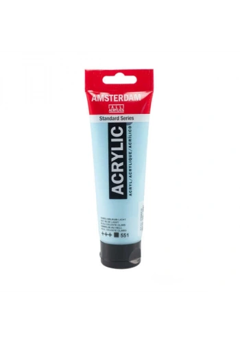 Talens Amsterdam Akrilik Boya 120 ml. 551 Sky Blue Light