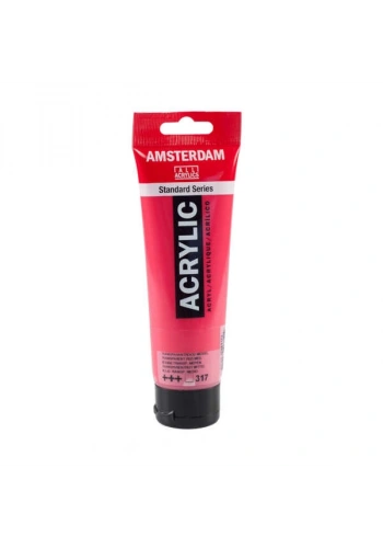 Talens Amsterdam Akrilik Boya 120 ml. 317 Transparent Red Medium