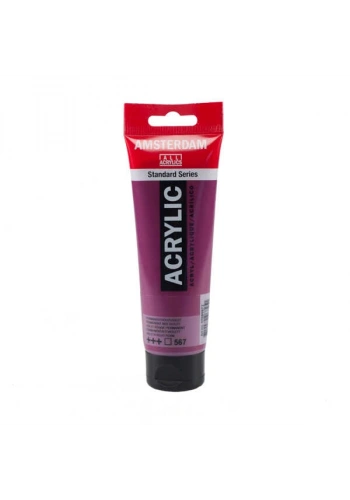 Talens Amsterdam Akrilik Boya 120 ml. 567 Permanent Red Violet
