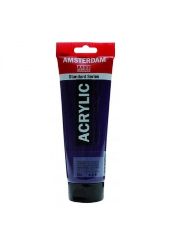Talens Amsterdam Akrilik Boya 120 ml. 568 Permanent Blue Violet