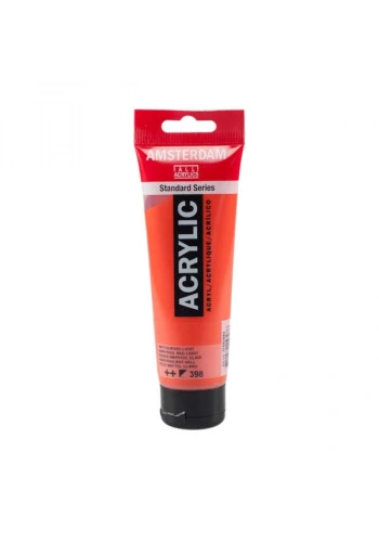 Talens Amsterdam Akrilik Boya 120 ml. 398 Naphthol Red Light