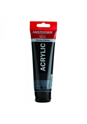 Talens Amsterdam Akrilik Boya 120 ml. 735 Oxide Black