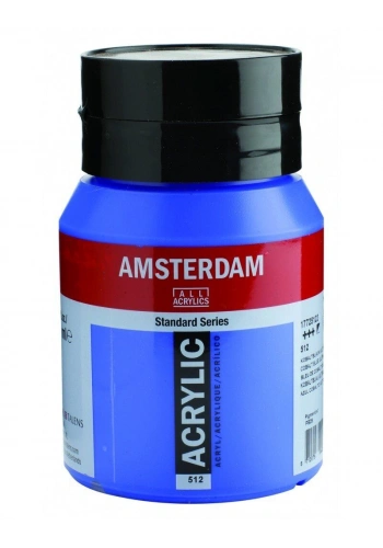 Talens Amsterdam Akrilik Boya 500 ml. 512 Cobalt Blue