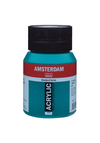 Talens Amsterdam Akrilik Boya 500 ml. 675 Phthalo Green