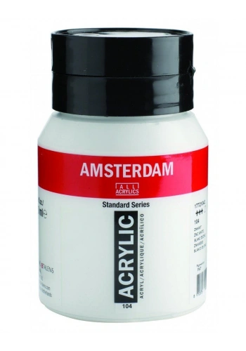 Talens Amsterdam Akrilik Boya 500 ml. 104 Zinc White