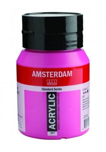 Talens Amsterdam Akrilik Boya 500 ml. 577 Permanent Red Violet Light