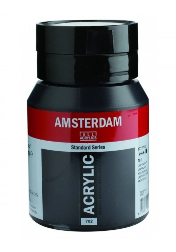Talens Amsterdam Akrilik Boya 500 ml. 702 Lamp Black