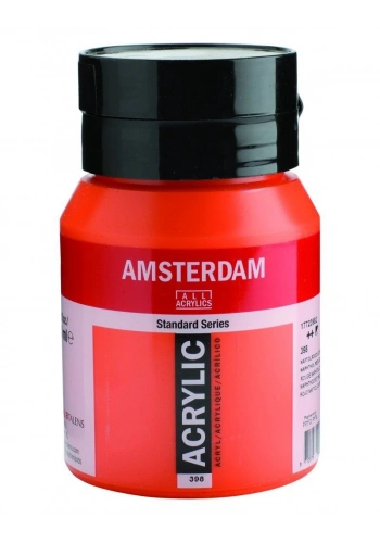 Talens Amsterdam Akrilik Boya 500 ml. 398 Naphtol Red Light
