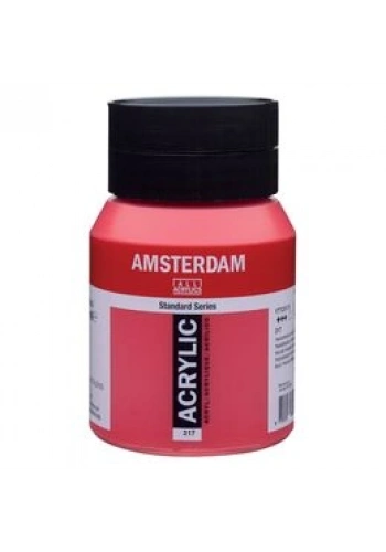 Talens Amsterdam Akrilik Boya 500 ml. 317 Transparent Red Medium