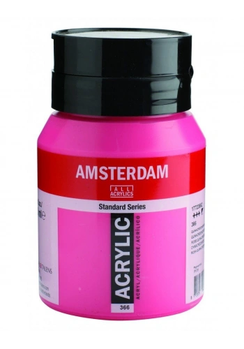 Talens Amsterdam Akrilik Boya 500 ml. 366 Quinacridone Rose