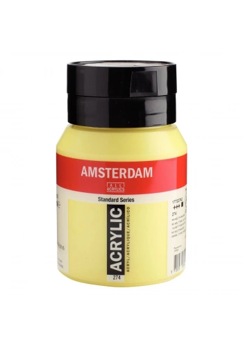 Talens Amsterdam Akrilik Boya 500 ml. 274 Nickel Titanium Yellow