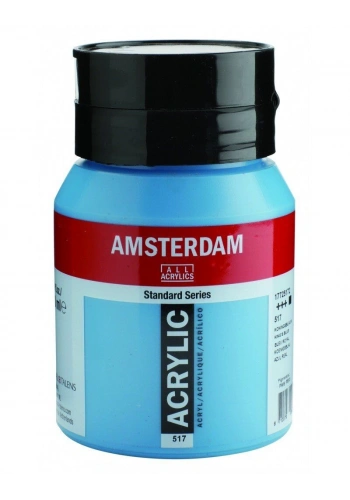 Talens Amsterdam Akrilik Boya 500 ml. 517 Kings Blue