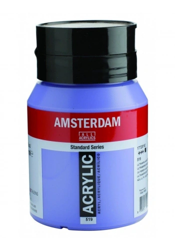 Talens Amsterdam Akrilik Boya 500 ml. 519 Ultramarine Violet Light