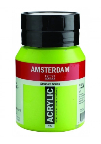 Talens Amsterdam Akrilik Boya 500 ml. 617 Yellowish Green