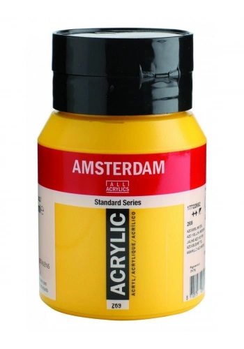 Talens Amsterdam Akrilik Boya 500 ml. 269 Azo Yellow Medium