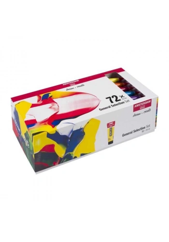 Talens Amsterdam Akrilik Boya Seti 72 Renk x 20 ml.
