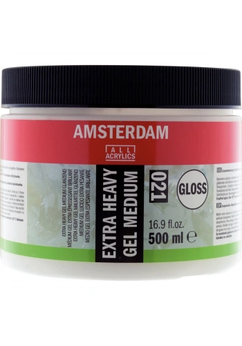 Talens Amsterdam Extra Heavy Gel Medium Gloss 021 Extra Kuvvetli Jel Medyum Parlak 500 ml.