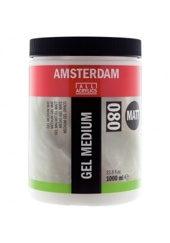 Talens Amsterdam Gel Medium Matt 080 Mat Jel Medyum 1000 ml.