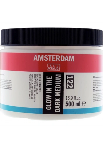 Talens Amsterdam Glow In The Dark Medium 122 Karanlıkta Parlayan Medyum 500 ml.