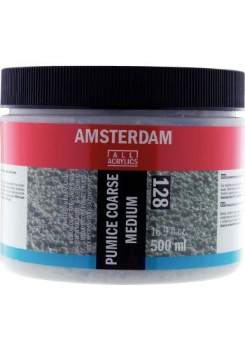 Talens Amsterdam Pumice Coarse Medium Süngertaşı 128 Kalın Grenli Medyum 500 ml.