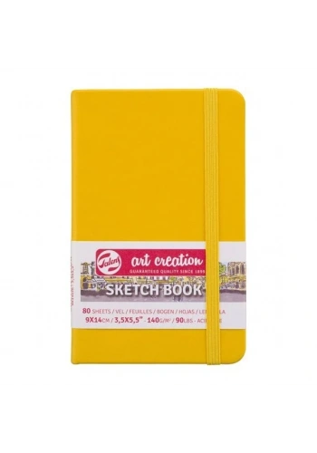 Talens Art Creation Eskiz Bloğu Sert Kapak 140gr 9x14cm Altın Sarısı 80yp