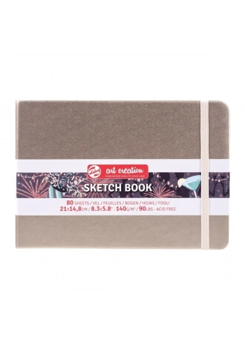 Talens Art Creation Eskiz Bloğu Sert Kapak A5 140gr 14,8x21cm Şampanya Pembesi 80yp