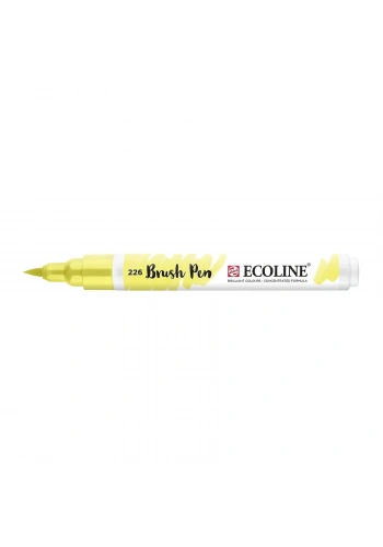 Talens Ecoline Brush Pen Fırça Uçlu Kalem 226 Pastel Yellow