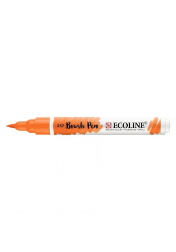 Talens Ecoline Brush Pen Fırça Uçlu Kalem 237 Deep Orange