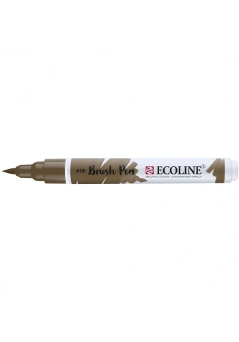 Talens Ecoline Brush Pen Fırça Uçlu Kalem 416 Sepia