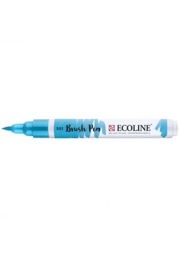Talens Ecoline Brush Pen Fırça Uçlu Kalem 551 Sky Blue Light