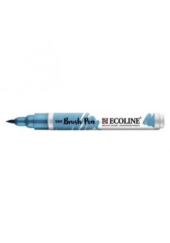 Talens Ecoline Brush Pen Fırça Uçlu Kalem 580 Pastel Blue