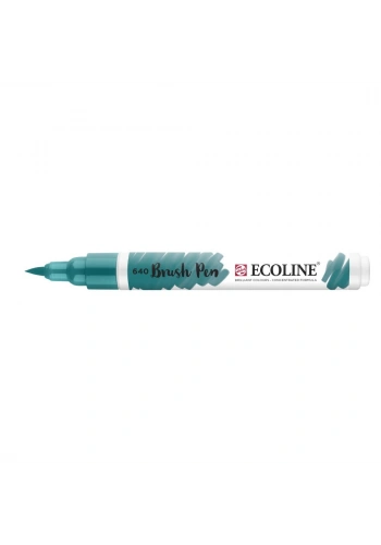 Talens Ecoline Brush Pen Fırça Uçlu Kalem 640 Bluish Green