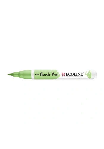 Talens Ecoline Brush Pen Fırça Uçlu Kalem 666 Pastel Green
