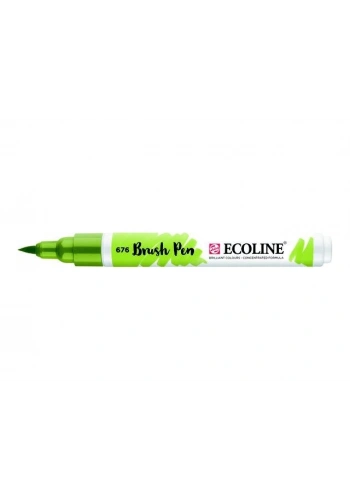 Talens Ecoline Brush Pen Fırça Uçlu Kalem 676 Grass Green