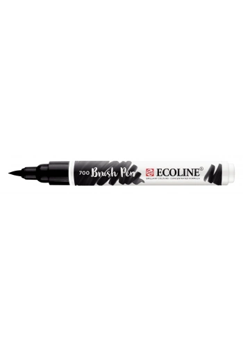 Talens Ecoline Brush Pen Fırça Uçlu Kalem 700 Black