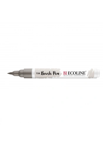 Talens Ecoline Brush Pen Fırça Uçlu Kalem 728 Warm Grey Light