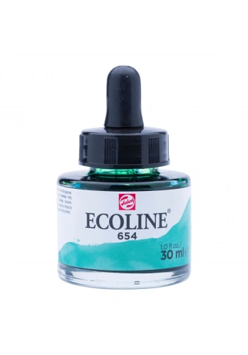 Talens Ecoline Sıvı Suluboya 30 ml. 654 Fir Green
