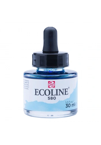Talens Ecoline Sıvı Suluboya 30 ml. 580 Pastel Blue