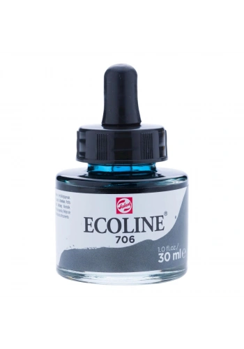 Talens Ecoline Sıvı Suluboya 30 ml. 706 Deep Grey